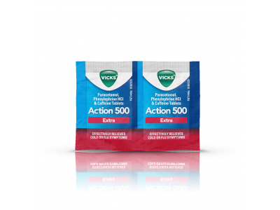 Vicks Action Tab 500 mg - Pack-10 