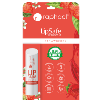 Raphael Lipsafe Spf-10 Strawberry 4.8 gm Lip Balm