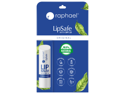 Raphael Lipsafe Spf-10 Original 4.8 gm Lip Balm