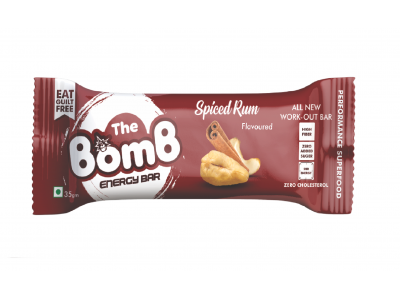 THE BOMB ENERGY BAR SPICED RUM CAKE 35 gm