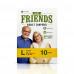 Friends Adult Diapers Large (Pack of 10)