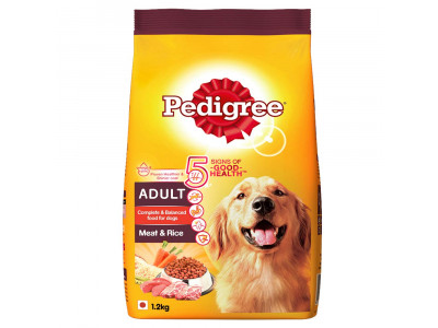 Pedigree Meat and Rice Stage-03 Adult - 1.2 kgs