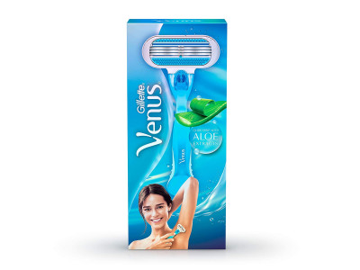 Gillette Venus Hair Removal Razor for Women with Aloe Vera