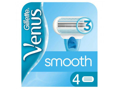 Gillette Venus Hair Removal Razor Blades for Women (Pack of 4)