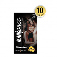 Manforce Stay Pine Extra Dotted Condoms (Pack of 10)