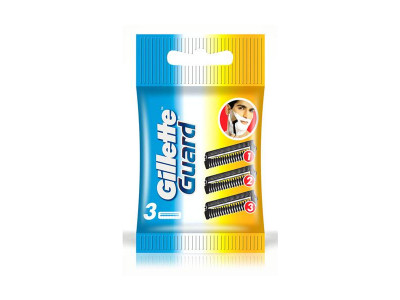 Gillette Guard Shaving Razor Blades (Pack of 3)