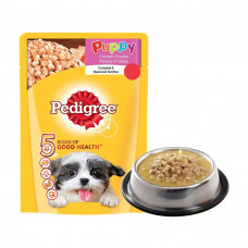 Pedigree Jelly Chicken & Rice Puppy -  80 gm