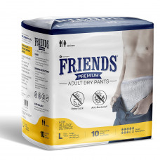 Friends Diaper Pants L-XL (Pack of 10)