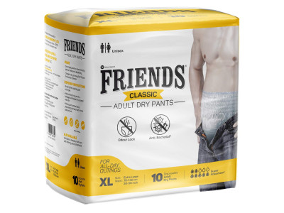 Friends Adult Diapers Xl-XXL (Pack of 10)