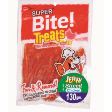 Super Bite Jerky Sliced Chicken (Pes02) 125 gms  