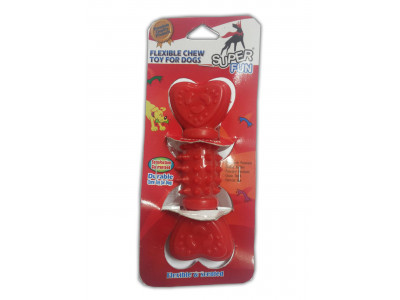 Super Dog Rubber Spike Bone Medium (Pt02) 