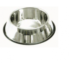 Super Dog Non-tip Steel Bowl Size-1 No. (Pu010) 