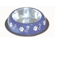 Super Dog Steel Coloured Bowl Size-1 No. (Pu012)