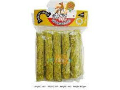 Super Dog Munchies Kabab 10x1 (Chicken Flavour)