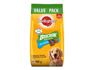 Pedigree Biscrok With Chicken 900 gms Biscuits