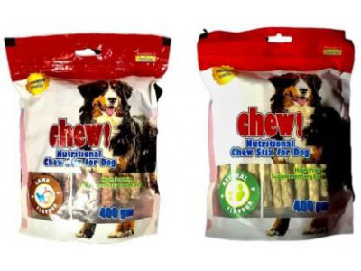 Lal Pet Munchi Chew Stix For Dog (Lamb Flavour) 400 gms  