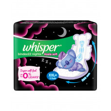 Whisper Bindazzz Night Kaola Soft XXL+ Sanitary Pads 5 Nos 