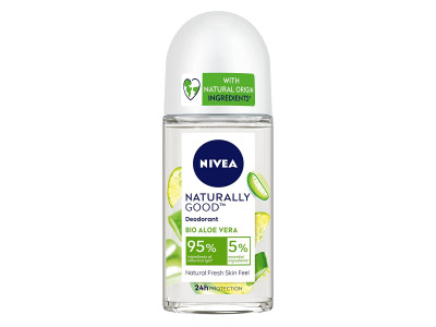 Nivea Naturally Good Bio Aloe Vera Roll On 50 ml