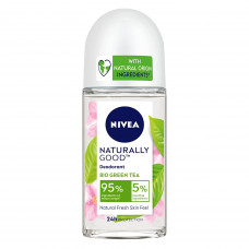 Nivea Naturally Good Bio Green Tea Roll On 50 ml