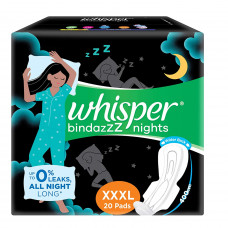 Whisper Ultra Night XXXL Sanitary Pads 20 Nos 