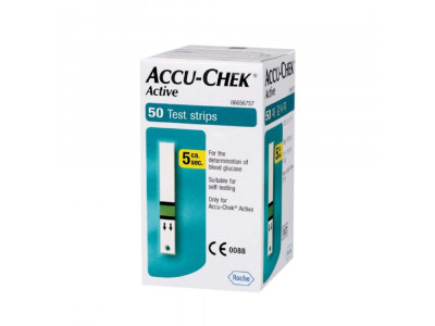 Accu-chek Active Glucose Strips (Pack of 50)