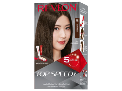 Revlon Top Speed Dark Brown ( 65 No.)  Hair Colour 40 gm