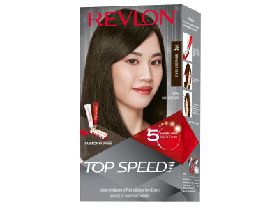 Revlon Top Speed Brownish Black (68 No.) Hair Colour 40 Gm : Buy Revlon Top  Speed Brownish Black (68 No.) Hair Colour 40 Gm Online at Best Price in  India | Planet Health
