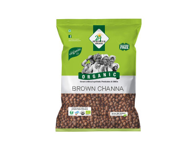 24 Mantra Organic Brown Chana - 500 gms