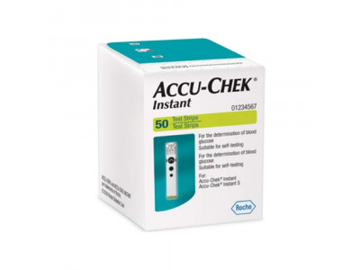 Accu-chek Instant Glucose Test Strips (Pack of 50)