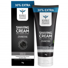 Bombay Shaving Company Mens Charcoal Shaving Cream 78 gms 