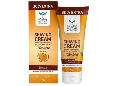 Bombay Shaving Company Mens Turmeric Shaving Cream 78 gms 