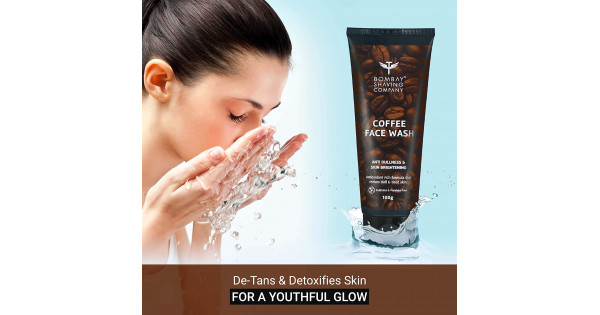 Bombay Shaving Company Kaffee-Gesichtsreiniger – 2er Pack, Tiefenreinigung, Gegen Mitesser & Bräune