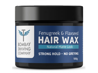 Bombay Shaving Company Hair Wax Fenugreek and Flaxseed 100 gm 