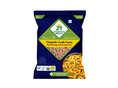 24 Mantra Organic Fusilli Pasta 400 gms