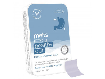 Wellbeing Nutrition Melts Healthy Gut Oral Strips (Pack of 30)