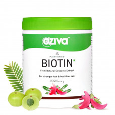 OZiva Plant Based Biotin Classic 120 gms _