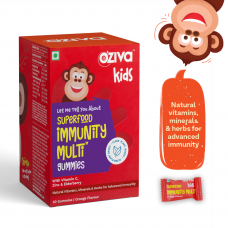 OZiva Kids Superfood Immunity Multi Gummies 30 Nos 