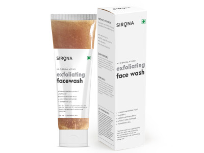 Sirona Natural Exfoliating Face Wash 125 ml