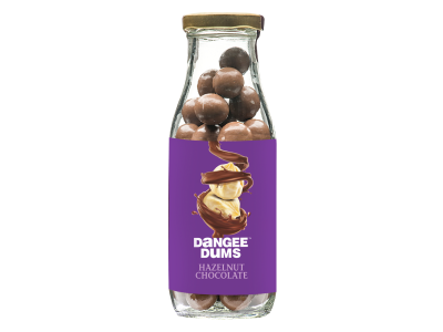 Dangee Dums Panning Hazelnut Bottle 180 gms