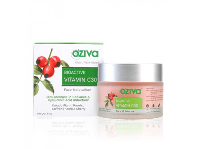 OZiva Bioactive Vitamin C30 Face Moisturiser 50 gms