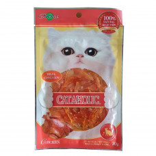 Cataholic Neko Cat Soft Chicken Jerky Sliced 30 gms