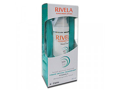 Rivela Spf-50 Sunscreen Lotion - 50 ml