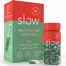 Wellbeing Nutrition Slow Multivitamin For Him 18+  60 Capsules