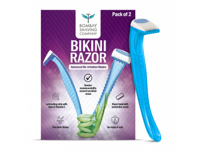 Bombay Shaving Company Bikini Razor (Pack Of 2) 1 No 