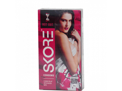 Skore Dots Dotted Condoms (Pack of 10)