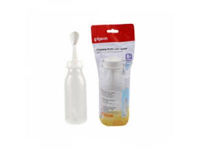 Pigeon (03329) Weaning Bottle With Spoon - 240 ml 