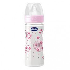 Chicco W. Being Pink Pp-ac-2 Pink 2m+ Feeding Bottle - 250 ml