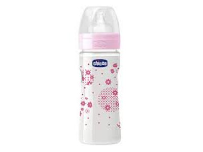 Chicco W. Being Pink Pp-ac-2 Pink 2m+ Feeding Bottle - 250 ml