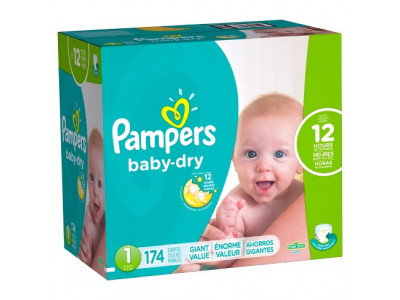 Pampers Medium Dry Pant Diapers (Pack of 8)