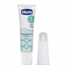 Chicco 5242 Gum Gel & Finger Toothbrush 4m+